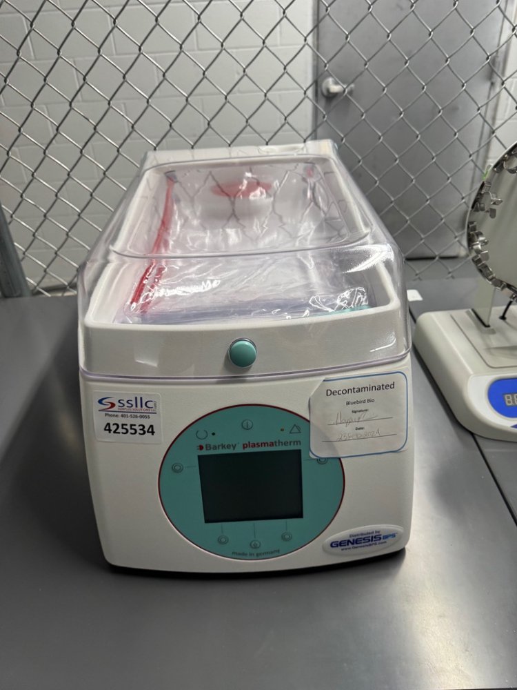 Image of Barkey Plasmatherm Blood Thawing System